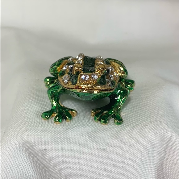 Frog Trinket box - Picture 3 of 10